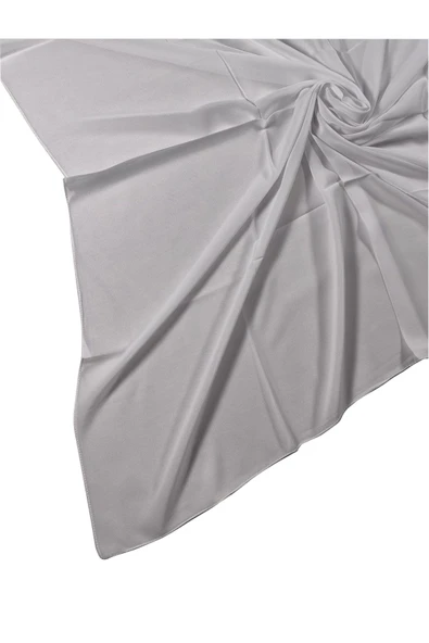 Mısırlı Eşarpları Düz Renk Krep Eşarp 100x100 Cm ürün görseli 1