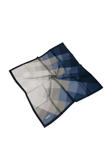 Mısırlı Eşarpları Emprime Sport Kristal Ekose Desenli Eşarp