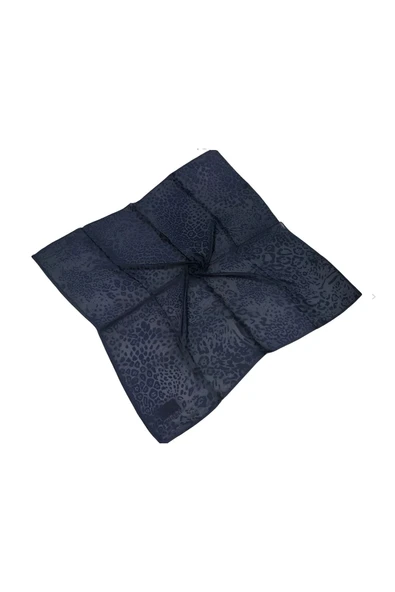 Mısırlı Eşarpları Devore Leopar Desenli Eşarp