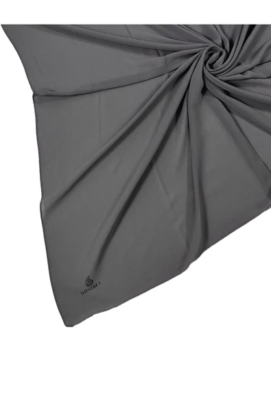 Mısırlı Eşarpları Düz Renk Krep Eşarp 110x110 Cm