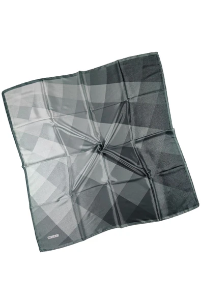 Mısırlı Eşarpları Emprime Sport Kristal Ekose Desenli Eşarp