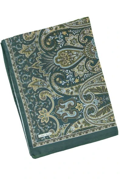 Etnik Desenli Soft Pamuklu Şal 75x190 cm - Resim 3