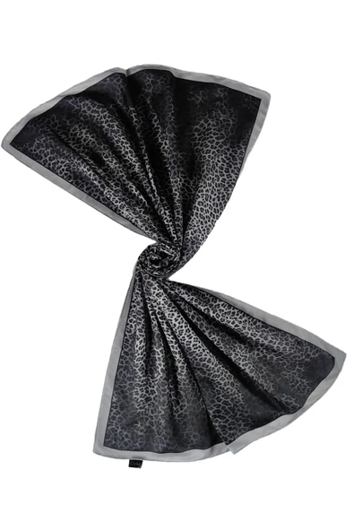 Enba Soft Pamuklu Leopar Desenli Şal 75x190 cm - Resim 3