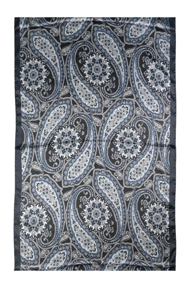 Sina İpek Etnik Desenli Jan Jan Şal 75x190 cm - 3