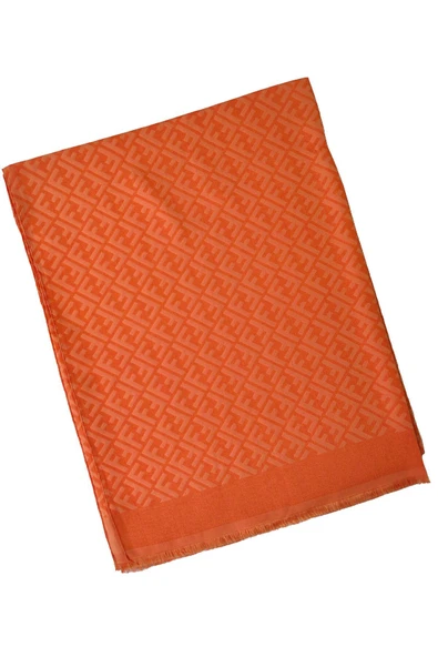 Işıl İpek - Pamuk Jakarlı F Desen Şal 75x190 cm - Resim 4