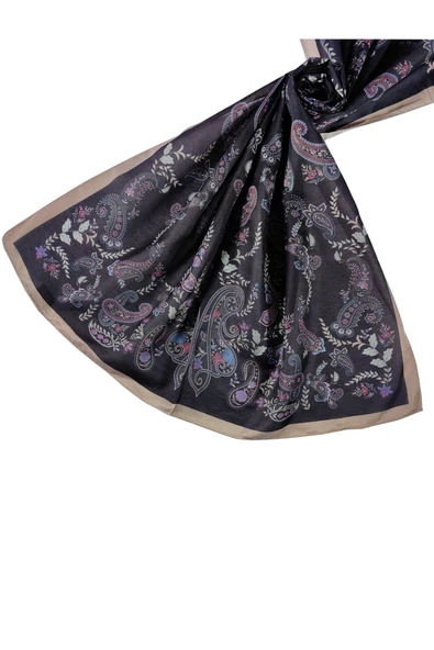 Enba Etnik Desenli Soft Pamuklu Şal 75x190 cm ürün görseli