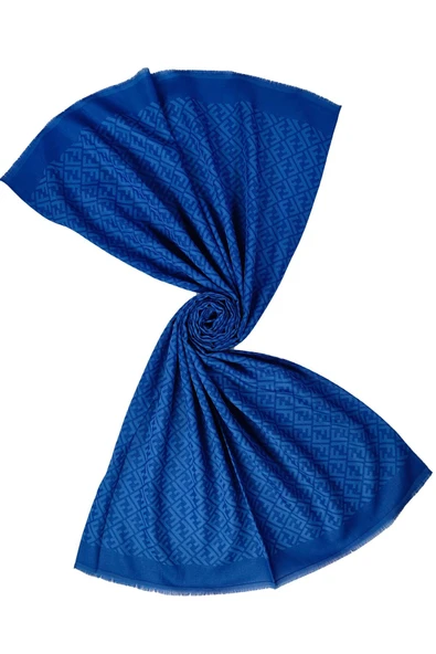 Işıl İpek - Pamuk Jakarlı F Desen Şal 75x190 cm - Resim 3