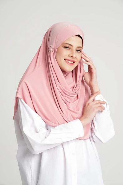 Peçeli Broj Hijab - Resim 4