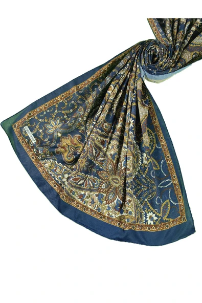 Etnik Desenli Soft Pamuklu Şal 75x190 cm