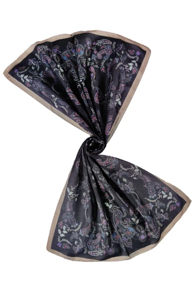 Enba Etnik Desenli Soft Pamuklu Şal 75x190 cm - Resim 3