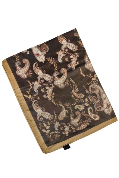 Enba Etnik Desenli Soft Pamuklu Şal 75x190 cm - 2