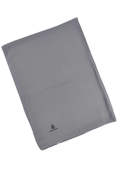 Mısırlı Eşarpları Medine Ipeği Düz Renk Şal - Resim 2