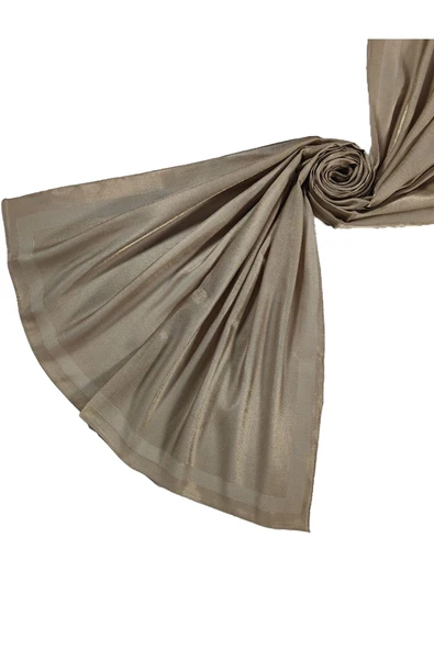 Mısırlı Eşarpları Parıltılı Bantlı Elegance Prenses Şal