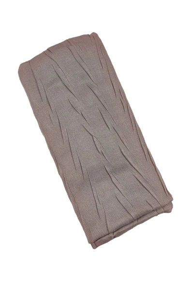 Akmoda Bambu Kraş Ağaç Kabuğu Pliseli Şal - 3