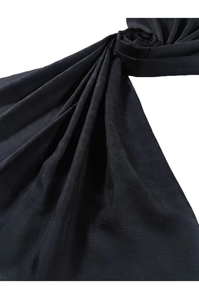 Işıl İpek Pamuk Jakarlı C Desen Şal 75x190 cm ürün görseli