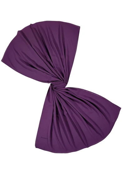 Mısırlı Eşarpları Düz Renk Krep Şal