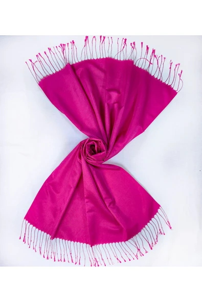 Mısırlı Eşarpları Düz Renk Koza Şal - Resim 4