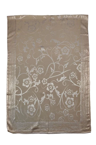 Mısırlı Eşarpları Etnik Desenli Devore Şal - Resim 2