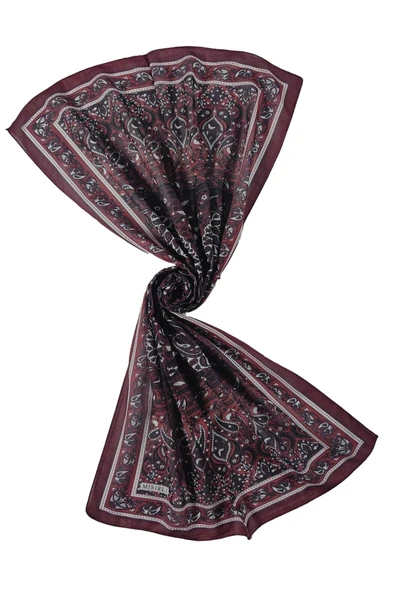 Mısırlı Eşarp Etnik Desenli Pamuklu Şal 75x190 cm - Resim 3