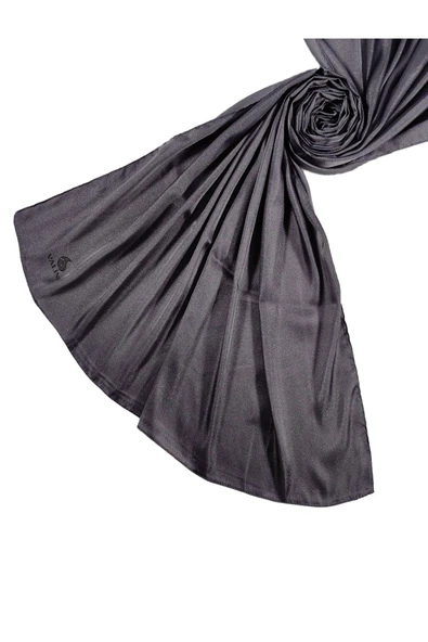 Mısırlı Eşarpları Düz Renk Kristal Şal - Resim 2