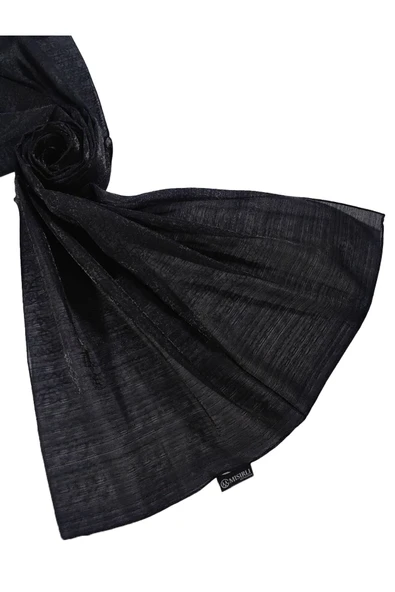 Mısırlı Eşarpları Parıltılı Elegance Monogram Prenses Şal - 1
