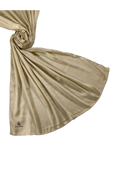 Mısırlı Eşarpları Düz Renk Kristal Şal - Resim 2