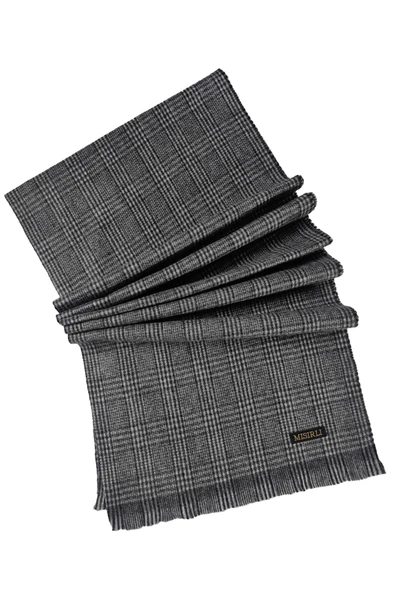 Mısırlı Eşarpları Erkek Yünlü Ekose Kaşkol ( Atkı ) - 2