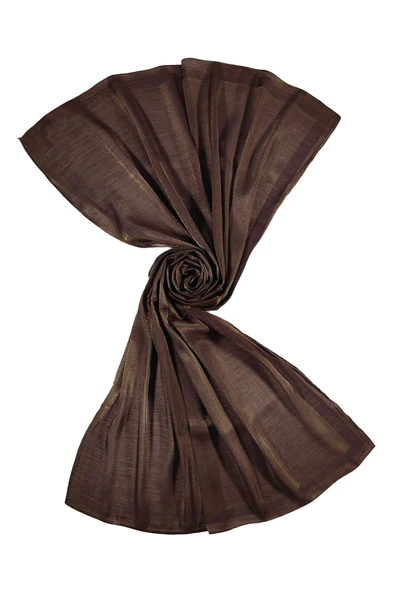 Mısırlı Eşarpları Parıltılı Bantlı Elegance Prenses Şal - 3