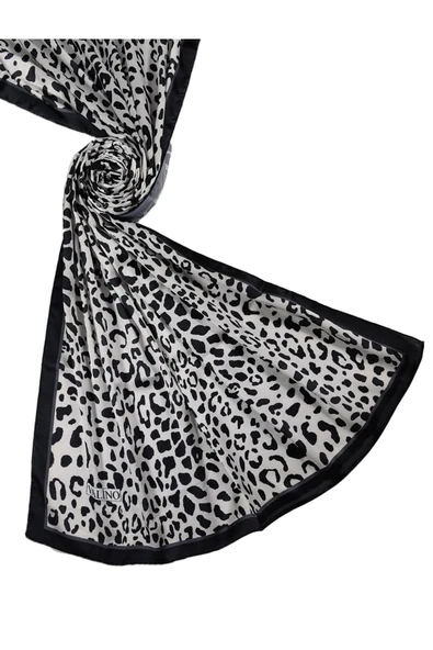 Mısırlı Eşarpları Jan Jan Leopar Desenli Şal - Resim 2