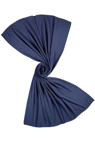 Mısırlı Eşarpları Medine Ipeği Düz Renk Şal - Resim 3