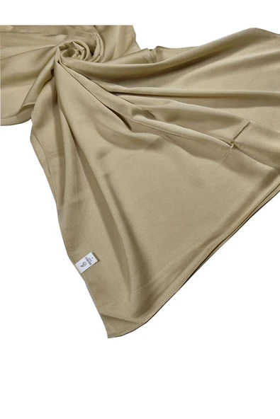 Mısırlı Eşarpları Düz Renk Vual Twill Şal - Resim 2