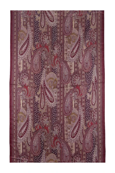 Enba Etnik Desenli Soft Pamuklu Şal 75x190 cm - Resim 3