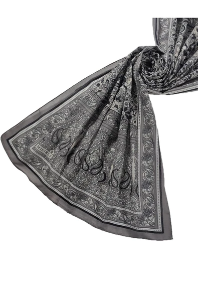 Mısırlı Eşarp Etnik Desenli Pamuklu Şal 75x190 cm - 2