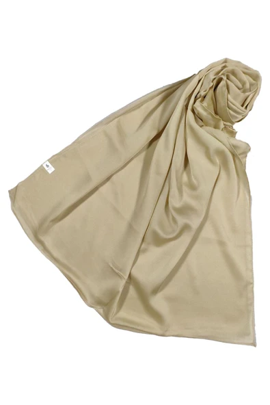 Mısırlı Eşarpları Düz Renk Vual Twill Şal - Resim 3