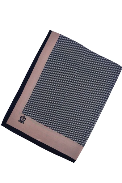 Mısırlı Eşarpları Kaz Ayağı Desenli Şifon Şal - Resim 3