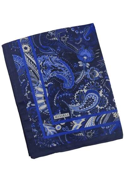 Mısırlı Eşarp Etnik Desenli Pamuklu Şal 75x190 cm - Resim 2