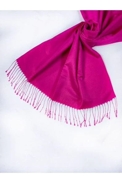 Mısırlı Eşarpları Düz Renk Koza Şal - Resim 3