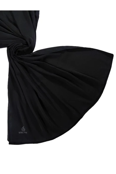 Mısırlı Eşarpları Medine Ipeği Düz Renk Şal - Resim 2