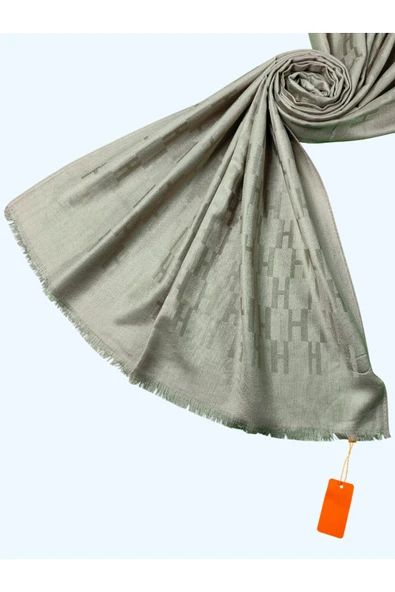 Işıl İpek - H Desen Kaşmir İpek Şal 75x190 cm - Resim 3