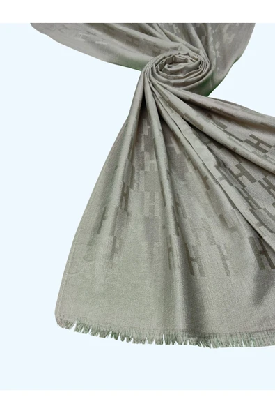 Işıl İpek - H Desen Kaşmir İpek Şal 75x190 cm ürün görseli 1