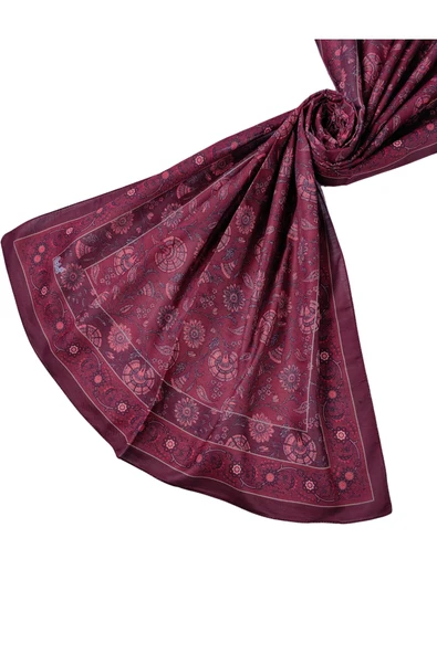 Enba Etnik Desenli Soft Pamuklu Şal 75x190 cm ürün görseli 1