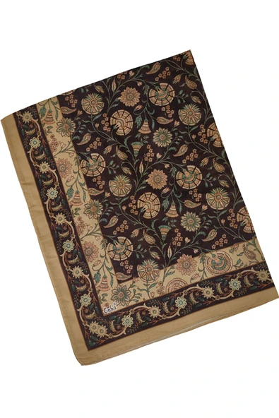 Enba Etnik Desenli Soft Pamuklu Şal 75x190 cm - 2