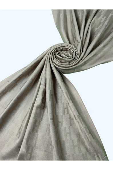Işıl İpek - H Desen Kaşmir İpek Şal 75x190 cm - Resim 4