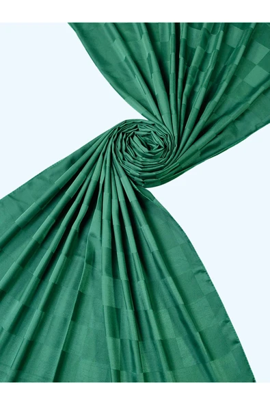 Emproyal Silver Jakar Dama Desenli Şal 75x190 cm - Resim 2