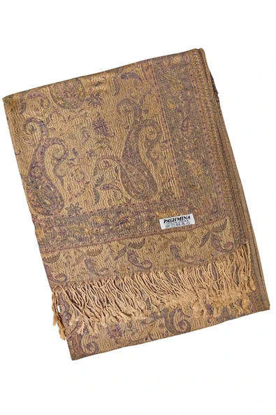 Işıl İpek - Etnik Desen Paşmina Şal 75x190 - 3