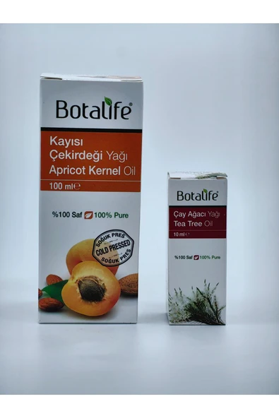 Doğal Kayısı Çekirdeği ve Çay Ağacı Yağı