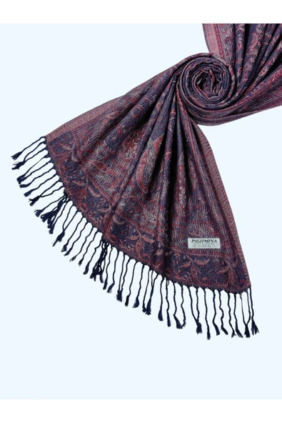 Işıl İpek - Etnik Desen Paşmina Şal 75x190 - 1