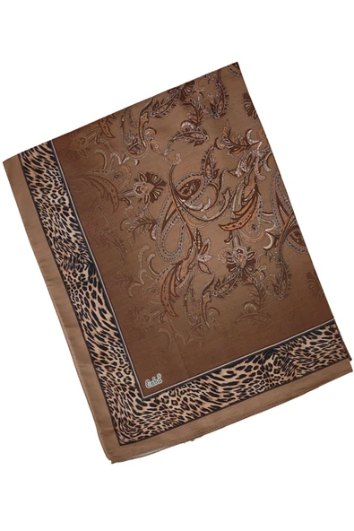 Enba Etnik Desenli Soft Pamuklu Şal 75x190 cm - 2