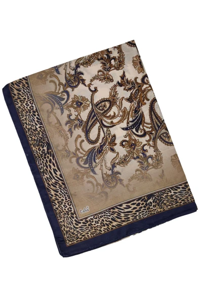 Enba Etnik Desenli Soft Pamuklu Şal 75x190 cm - Resim 2