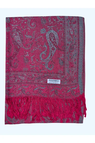 Işıl İpek - Etnik Desen Paşmina Şal 75x190 - 3